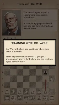 Learn Chess with Dr. Wolf android App screenshot 2